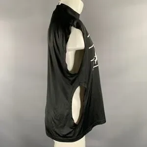 VERSACE Size M Black Print Muscle T-shirt VERSACE Size M Black Print Muscle T-shirt – Sui Generis  main image 3